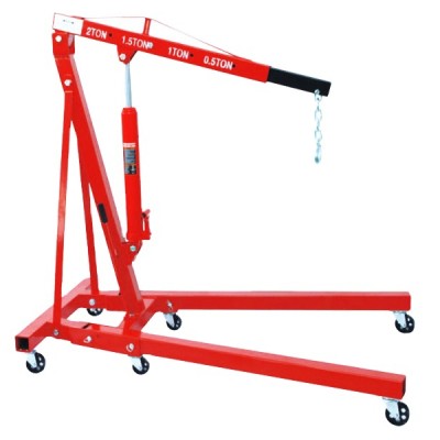 2TON hydraulic shop crane(folding)with Double Pump