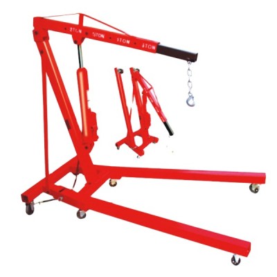 1TON Manual Hydraulic Folding Engine Hoist / Shop Crane /with air